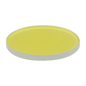 FD1Y - Ø1in Subtractive Dichroic Color Filter, Yellow
