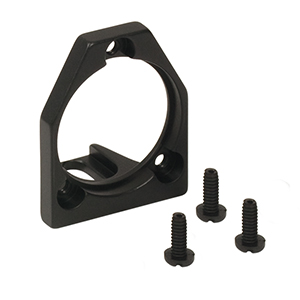 B5C - Ø1in Optic Mount for 30 mm Cage Cube with Nylon Retaining Screws