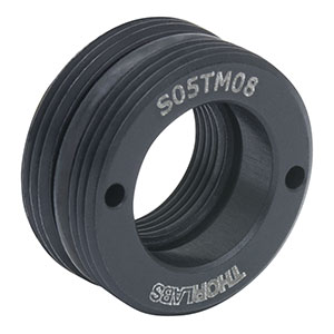 S05TM08 - SM05 to M8 x 0.5 Lens Cell Adapter