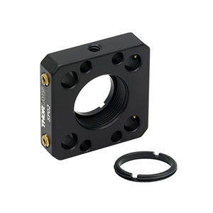SP02 - Compact Cage Plate with SM05 Thread for a 16 mm Cage System (SM05RR Included)
