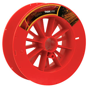 FG365LEC - 0.22 NA, Ø365 µm Core Multimode Optical Fiber, Low-OH for 400 - 2200 nm, TECS Double Clad