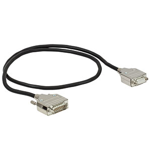 PAA612 - Stepper Motor Cable, DA15 Male to DE15 Female, 1 m