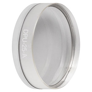 DPU-25-A - Quartz-Wedge Achromatic Depolarizer, Ø1in, AR Coating: 350 - 700 nm