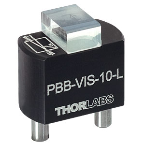 PBB-VIS-10-L - Beam Displacer Module, AR Coating: 620-690 nm, Left-Handed