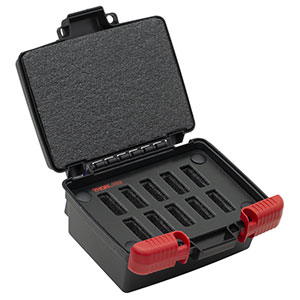 KT01 - Storage Box for Mounted Ø1in (25 mm) Round Optics (Max. Capacity: 10)
