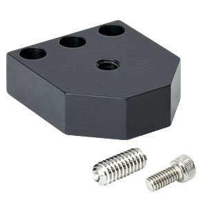 MA1 - Ø1.5in Post Mounting Adapter, 1/4in-20 Tapped / #8 Clearance