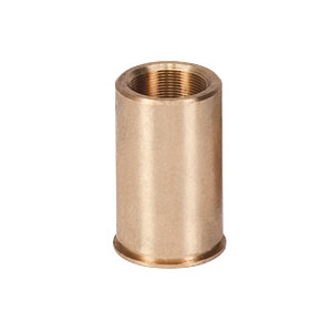 F25USN2P - Threaded Bushing, Phosphor Bronze, 1/4in-100, 0.57in Long