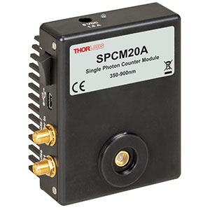 SPCM20A - Single Photon Counting Module, 350 - 900 nm, Ø20 µm Active Area, 8-32 Tap