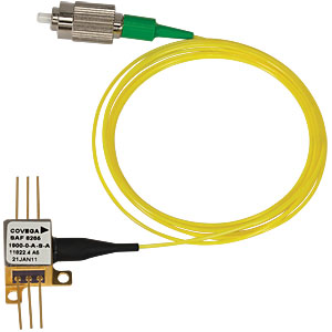 SAF1900S - Mounted SAF Gain Chip, Half Butterfly Pkg, CWL = 1900 nm, SM Fiber