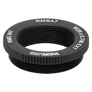 RMSA7 - Adapter with External W26 x 0.706 Threads and Internal RMS Threads