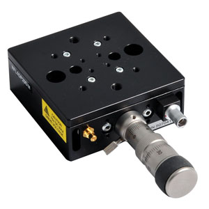 NFL5DP20S/M - NanoFlex™ 5 mm Travel Translation Stage with Diff. Drive and Closed-Loop 20 µm Piezo Actuator, Metric
