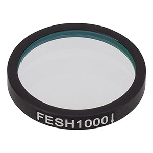 FESH1000 - Ø25.0 mm Shortpass Filter, Cut-Off Wavelength: 1000 nm