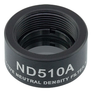 ND510A - Reflective Ø1/2in ND Filter, SM05-Threaded Mount, Optical Density: 1.0