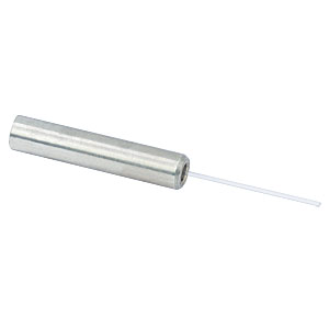 CFM13L10 - Fiber Optic Cannula, Ø2.5 mm SS Ferrule, Ø300 µm Core, 0.39 NA, L = 10 mm