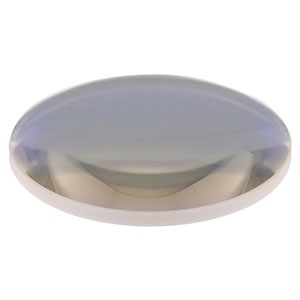 LA1417-B - N-BK7 Plano-Convex Lens, Ø2in, f = 150 mm, AR Coating: 650 - 1050 nm
