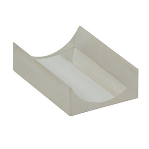 LK4498 - f=-25.4 mm, Plano-Concave Cylindrical Lens, UV Grade Fused Silica, H=22.0 mm, L=33.0 mm