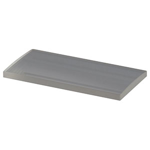 LJ1558L2-A - f = 300.12 mm, H = 30.00 mm, L = 60.0 mm, N-BK7 Plano-Convex Cylindrical Lens, Antireflection Coating: 350-700 nm