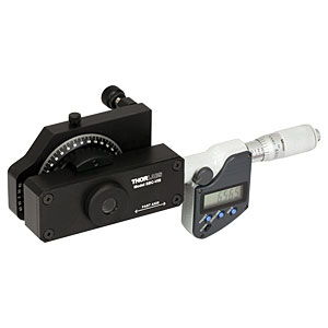 The DM713 digital micrometer is used to actuate the SBC-VIS Soleil-Babinet compensator