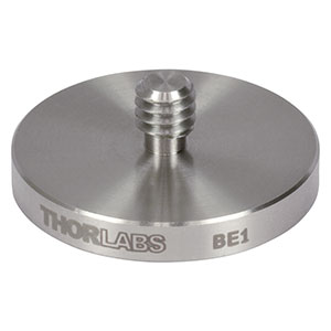 BE1 - Ø1.25in Studded Pedestal Base Adapter, 1/4in-20 Threads