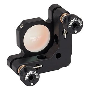 KM100-E04 - Kinematic Mirror Mount for Ø1in Optics with 1.2 to 1.6 µm Laser Quality Mirror