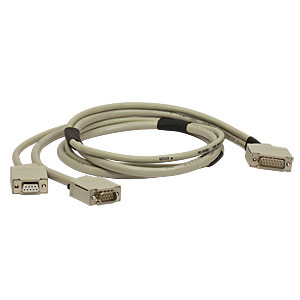 CAB430 - Cable for a LD and TEC Controller with 15-Pin D-Sub Connector to a Laser Diode Mount, 1.5 m
