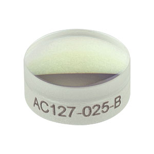 AC127-025-B - f = 25.0 mm, Ø1/2in Achromatic Doublet, ARC: 650 - 1050 nm