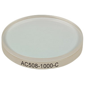 AC508-1000-C - f = 1010.0 mm, Ø2in Achromatic Doublet, ARC: 1050 - 1700 nm
