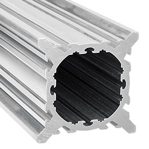 XT95RL2 - 95 mm Raw Rail Extrusion, Unanodized, L = 2 m