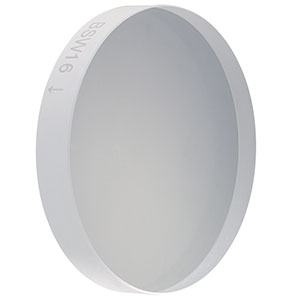 BSW16 - Ø2in 50:50 UVFS Plate Beamsplitter, Coating: 400 - 700 nm, t = 8 mm