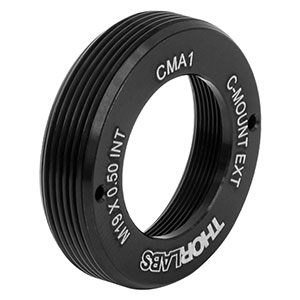 CMA1 - Adapter with External C-Mount Threads and Internal M19 x 0.5 Threads
