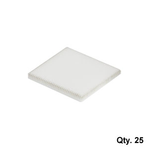 PKFEP4 - 5.0 mm x 5.0 mm x 0.4 mm Flat End Plate, Pack of 25