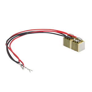 PN5FC2 - Two Bonded Discrete Shear Piezo Stacks, 7.0 µm 2D-Lateral Displacement, 5.0 x 5.0 x 12.0 mm, Flat End Plates