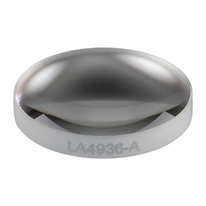 LA4936-A - f = 30 mm, Ø1/2in UVFS Plano-Convex Lens, ARC: 350 - 700 nm