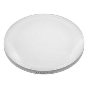 LA4545-A - f = 100 mm, Ø2in UVFS Plano-Convex Lens, ARC: 350 - 700 nm