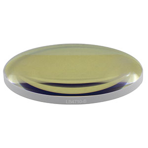 LB4710-B - f = 300 mm, Ø2in UV Fused Silica Bi-Convex Lens, AR Coating: 650 - 1050 nm