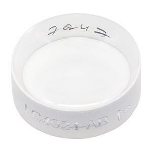 LC4924-AB - Ø1/2in, f = -20 mm, UV Fused Silica Plano-Concave Lens, ARC: 400 - 1100 nm