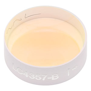 LC4357-B - Ø1/2in, f = -50 mm, UV Fused Silica Plano-Concave Lens, ARC: 650 - 1050 nm