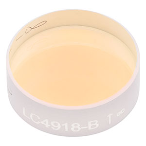 LC4918-B - Ø1/2in, f = -200 mm, UV Fused Silica Plano-Concave Lens, ARC: 650 - 1050 nm