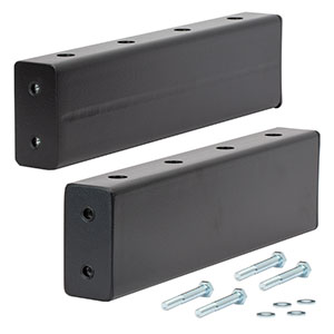 TFB10 - Nexus Table Frame Side Lean Bars, 1 m (3') Wide, Set of 2 for One End of the Frame