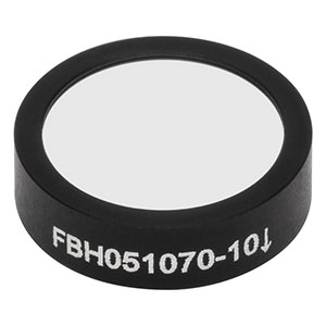 FBH051070-10 - Hard-Coated Bandpass Filter, Ø12.5 mm, CWL = 1070 nm, FWHM = 10 nm