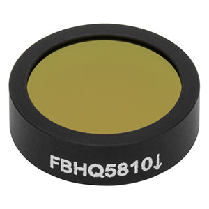 FBHQ5810 - Ø12.5 mm Hard-Coated Extinction Filter, 405 nm Absorption, 810 nm Transmission