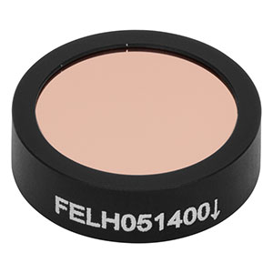 FELH051400 - Ø12.5 mm Longpass Filter, Cut-On Wavelength: 1400 nm