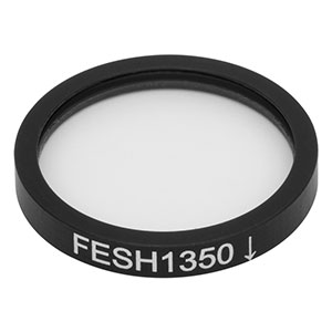 FESH1350 - Ø25.0 mm Shortpass Filter, Cut-Off Wavelength: 1350 nm