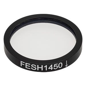 FESH1450 - Ø25.0 mm Shortpass Filter, Cut-Off Wavelength: 1450 nm