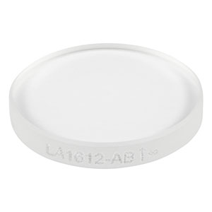 LA1612-AB - N-BK7 Plano-Convex Lens, Ø1/2in, f = 75 mm, AR Coating: 400 - 1100 nm