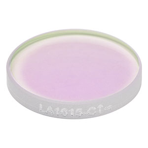 LA1615-C - N-BK7 Plano-Convex Lens, Ø1/2in, f = 175 mm, AR Coating: 1050 - 1700 nm