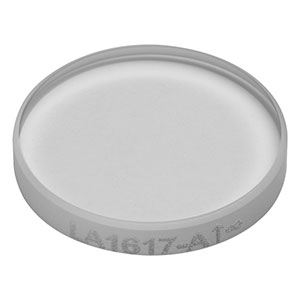 LA1617-A - N-BK7 Plano-Convex Lens, Ø1/2in, f = 250 mm, AR Coating: 350 - 700 nm