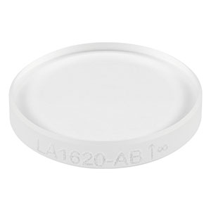 LA1620-AB - N-BK7 Plano-Convex Lens, Ø1/2in, f = 400 mm, AR Coating: 400 - 1100 nm