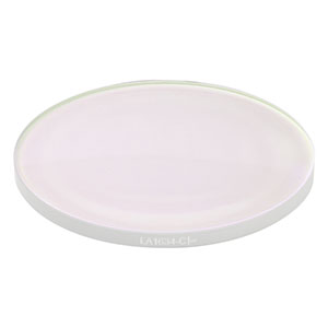 LA1634-C - N-BK7 Plano-Convex Lens, Ø2in, f = 350 mm, AR Coating: 1050 - 1700 nm