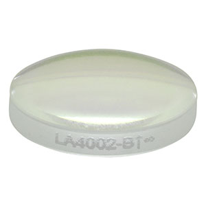 LA4002-B - f = 25 mm, Ø1/2in UVFS Plano-Convex Lens, ARC: 650 - 1050 nm